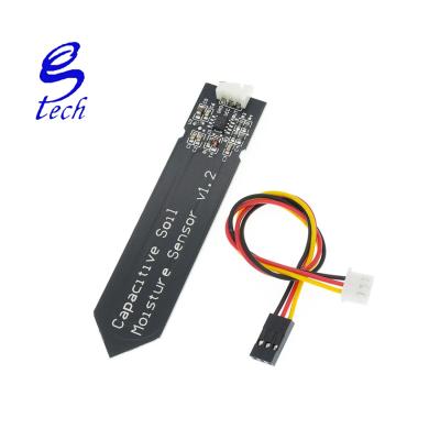 China Wire Capacitive Anti-corrosion Wide Analog Capacitive Corrosion Proof Soil Moisture Sensor Soil Moisture Sensor V1.2 for sale