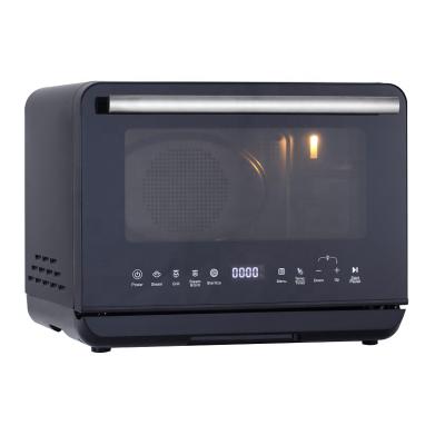 China 20L digital multi-function household steam oven integrated touch control +Led+machina display/liter pure steam low humidity/three-dimensional hot air circulation for sale