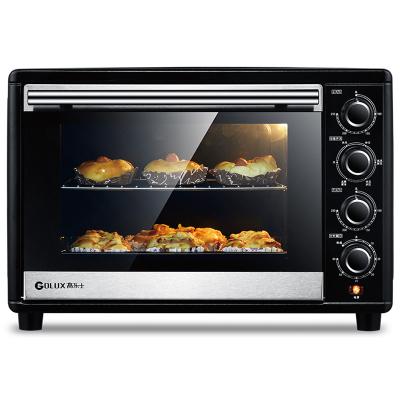 China Double glass door; 5 Tiers Large Size 38L Electric Toaster Grill Baking Pizza , Baking Oven for sale