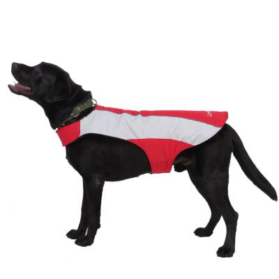 China Sustainable Hot Selling Luxury Pet Clothes Sporty Pet Clothing Accessories Close Safety Reflective Warm Comfortable Jacket Outwear For Enhance Travel for sale