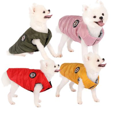 China Sustainable Luxury Hot Selling Sporting Vest For Dogs Fashion Pet Clothing For Outdoor Traveling Super Soft Winter And Warm Pet Clothes for sale