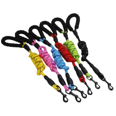 China Good Quality Polyester Wholesale Goods Padded Pet Crew Canvas Leash For Dogs for sale