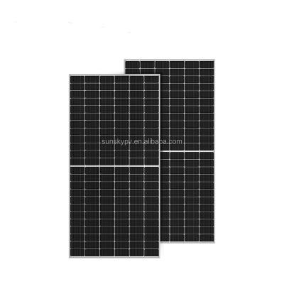 China Cheapest Price 450w 455w Solar High Efficiency Half Cell PERC Solar Panel for sale