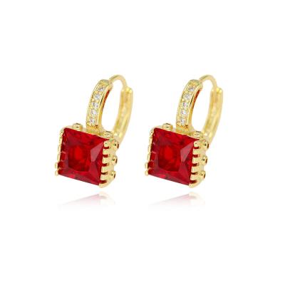 China 2022 FASHIONABLE natural Muyang gemstone earring ridges fashion jewelry earrings women for sale