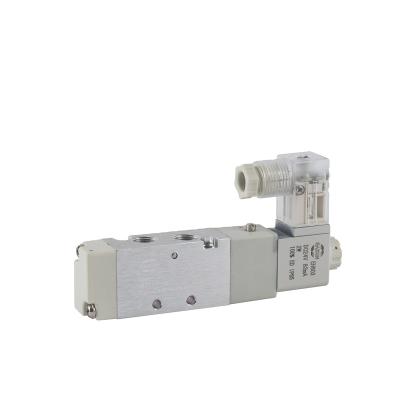 China EASUN Bar 4ES Solenoid Valve 4ES110 Series 5/2way Solenoid Aluminum Pneumatic Single Control Valve for sale