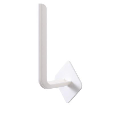 China Behind Doors/On Walls White Kitchen L Hooks And Wall Organization Bathroom Cabinet Self Adhesive Hook Wall Hooks for sale