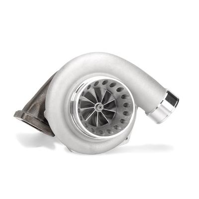 China GTX3582R-66 Billet Compressor Wheel As Required .63 Ceramic Universal Racing Twin Turbo GT35 GT3582 V-Band T3 Ball Bearing Turbocharger 38*38*43cm for sale