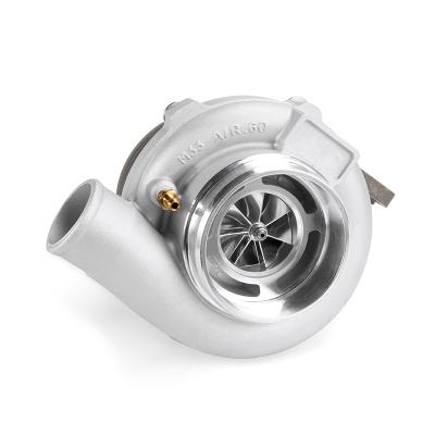 China T3 GTX3076R-53 Flange 4 Bolt AS REQUIRED 0.63 Dual Ceramic Turbo GT30 GT3076 Universal Performance Turbochargers Ball Bearing For Racing 27*25*25cm for sale