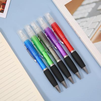 China Wholesale Normal High Quantity Gel Ink Plastic Pens With Perfume Bottle Custom Pen Liquid Hand Soap for sale