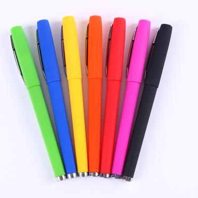 China Normal Black Multicolor Metal Product Pen Business Office Pen Custom Neutral Logo for sale