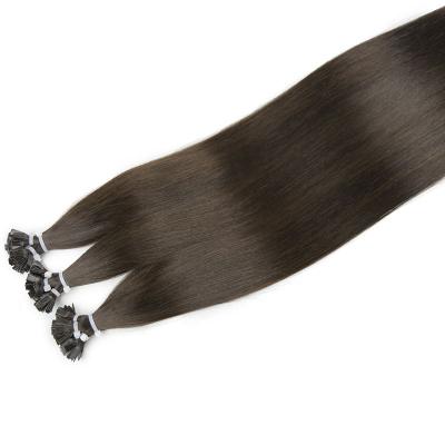 China Silky Straight Wave Wholesale Invisible Double Drawn Remy flat tip Human Hair Extension Style Silky Straight Wave for sale