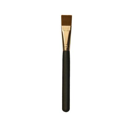 China Kabuki 191# Cosmetic Flat Brush Vegan Luxury Flat Surface Large Jar Powder Contour Sweep Black Foundation Cream Mask Makeup Brushes For Make Up for sale