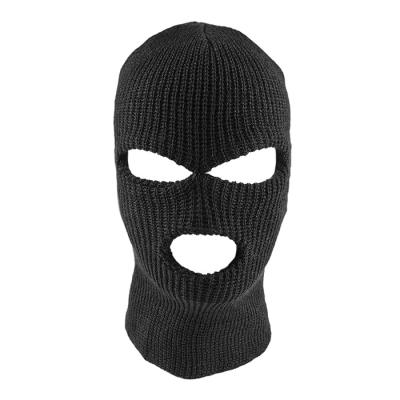 China breathable & Wholesale Custom Beanie Custom Knit Acrylic Black Skimask Waterproof Winter Hole Ski Balaclava 3 for sale