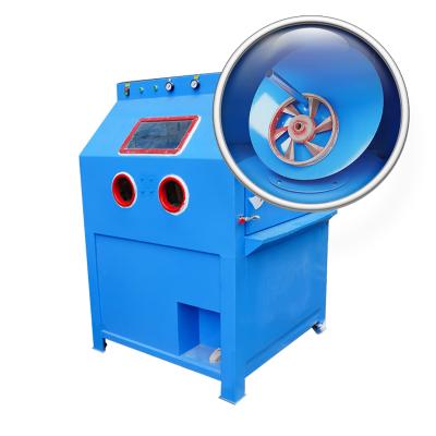 China Building Material Shops Wet Sandblasting Machine Sandblaster For Wheel Rim for sale