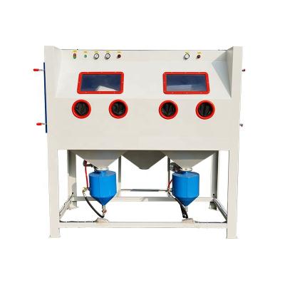 China Garment shops big pressure tink sandblasting cabinet machine for sale