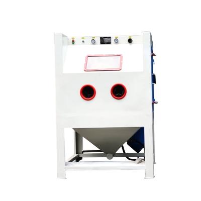 China Building Material Shops Vertical Sandblasting Machine Cabinet Sandblaster 1150l for sale