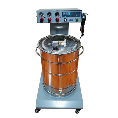 China COLO-610 Electrostatic Retail Powder Paint Coating Machine for sale