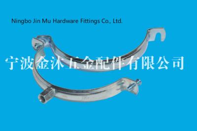 China M8 / Metallrohr-Klammern des Loch-M10 mit Galvano galvanisierter Oberfläche, Bandbreite 20mm zu verkaufen