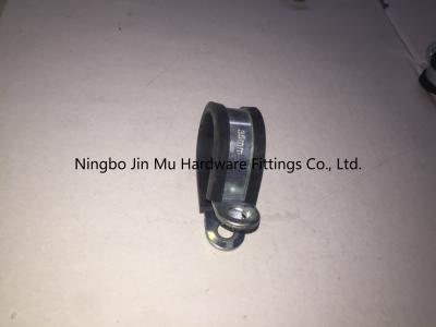 China Clips estándar de acero al carbono cable con caucho Tamaño 45 mm de ancho de banda de 20 mm CE / ROHS / FCC en venta