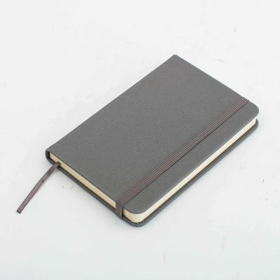 China A5 hardcover ordered leather hardcover notebooks a5 a6 pu leather custom notebook printing for sale