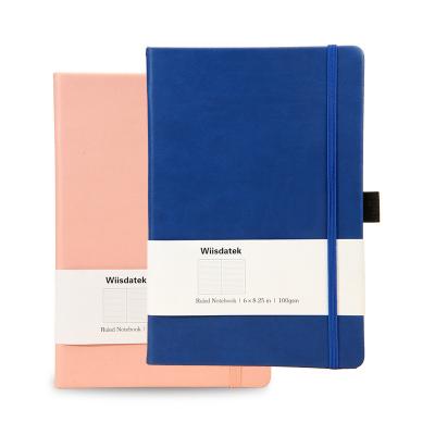 China Factory Price Printed PU Leather Notebook Diary Notepad High Quality Lined Notebook for sale