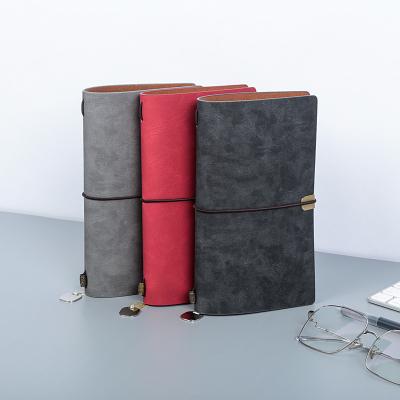 China Travel Journal Notebooks Customizable Hot Selling PU Printed Leather Notebook for sale