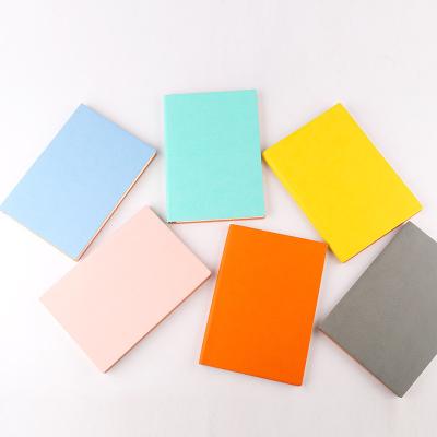 China Custom Color Custom PU Leather Notebook Printed Factory Price Notepad Cheap Notebook Customizable for sale