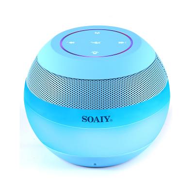 China LED Lamp 7 Color Colorful Mood Light Changing Portable Wireless Speaker , Smart Touch LED Night Light Speaker for sale