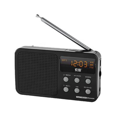 China S-91 PORTABLE Digital Display Support 3.5mm Earphone FM Radio Portable Speaker for sale