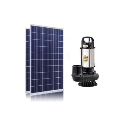 China Commercial Buildings Submersible DC Pump Stainless Steel 4 Inch Solar Powered Water Pump for sale