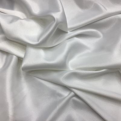 China Anti-Static Heavy Bridal Satin Fabric Diamond Satin Fabric for sale