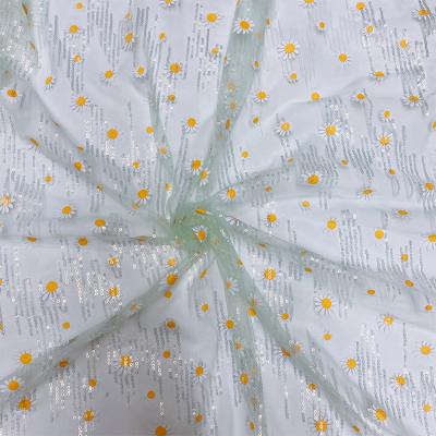 China Abrasion Resistance Digital Printing Sequins Fabric for sale