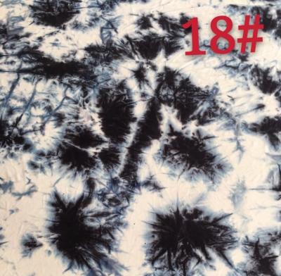 China Anti Pill Tie Dye Velvet Velvet Cloth Fabric For Garment for sale