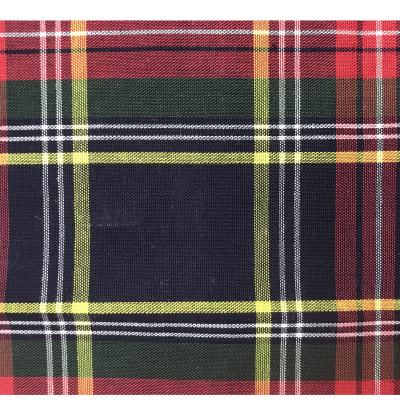 China Anti Pill Yarn Dyed 100% Cotton Woven Plaid Fabric For Dress for sale