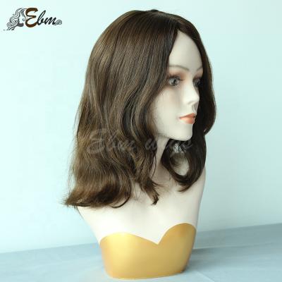 China Hot Selling 100% Kosher Virgin Hair Natural Straight Jewish Wigs European Hair Straight Wig for sale