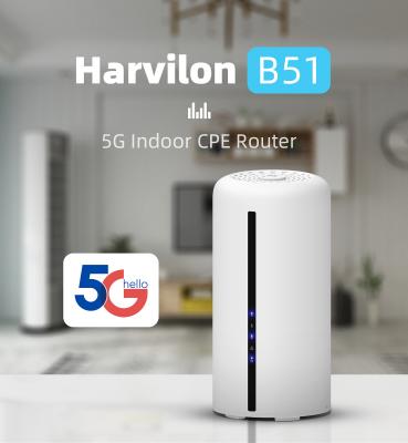 中国 5G 4Gネットワーク3.0 GbpsのためのナノSIMのカード スロットとのデュアル バンド5G CPEのルーターのNSA SA WiFi 6 販売のため