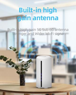 中国 SIMカード1800Mbpsが付いている移動式デュアル バンド5Ghz Wifiのルーターは鍵が開く 販売のため