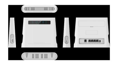 중국 Sim 카드 슬롯 CPE CAT4 300Mbps 모바일 3G와 언로크된 4G 라이이트 와이파이 라우터 판매용