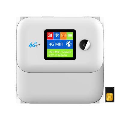 China Geopende Draagbare de Routerzak Draadloze MiFi van 4G WIFI met het Scherm van Sim Card Slot LCD Te koop