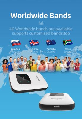 China Router móvil global Sim Card 150Mbps Harvilon de la red 4G Lte Mifi en venta