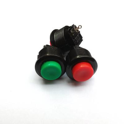 China - DS-510 DS-511 Latching 16MM SPST 2PIN 1A 250V Push Button Switch Momentary ON/OFF Push Buttons For M16 T85 Power Control for sale