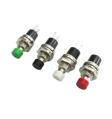 China - PBS-110 Momentary Reset Contact ON OFF Push Button Micro Switch Normally Open NO Momentary 7MM Push Button Switch for sale