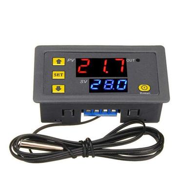 China Digital DC12V 24V AC110V-220V W3230 20A Temperature Controller LED Display Thermostat with W3230 Heating/Cooling Control Instrument for sale