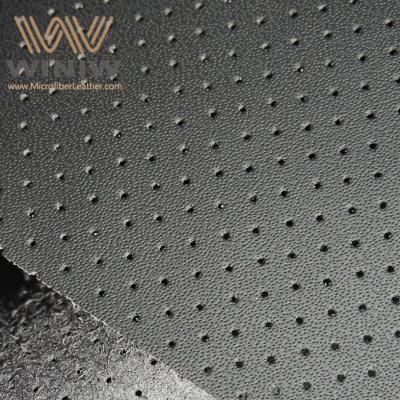 中国 Popular High Quality Waterproof Fashion Synthetic Leatherette Perforated Fabric For Seat Covers Upholstery 販売のため