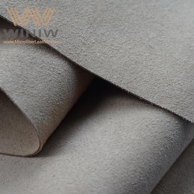 China Waterproof Even Soft Hand Feeling Artificial Suede Leather Materials Supplier for sale