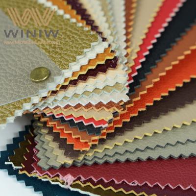 China Waterproof Microfiber Synthetic Leather à venda