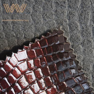 China Looks Eco Waterproof Luxury Faux Crocodile Skin Leather Material For Bags And Purse en venta