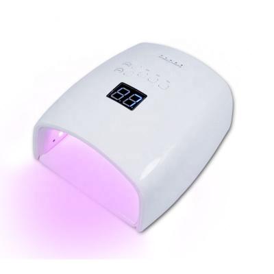 China 365 405nm 7800mA Portable UV Red Led Light Auto Rechargeable Wireless 48w Gel Polish Nail Dryer Lamp Pro Cure Light Fast Drying 365 405nm 7800mA for sale