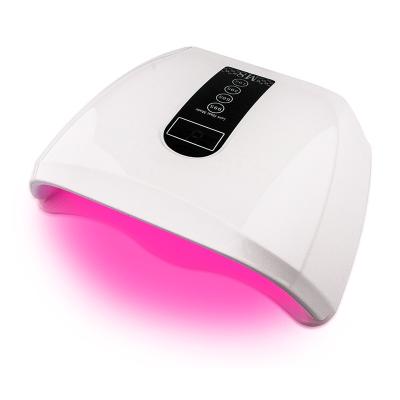 China Misbeauty Private Label LED Gel Quick Cure Gel Polish 2020 Cordless Dual Hand UV Sun Led Coat Light Top 96w Air Dry Machine for sale