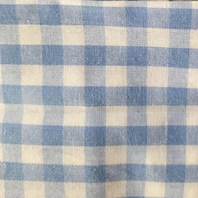 China TC 8020 Plaid Workwear Fabric Uniform Casual Pants Shirt Lightweight Custom Fabric QUICK DRY for sale